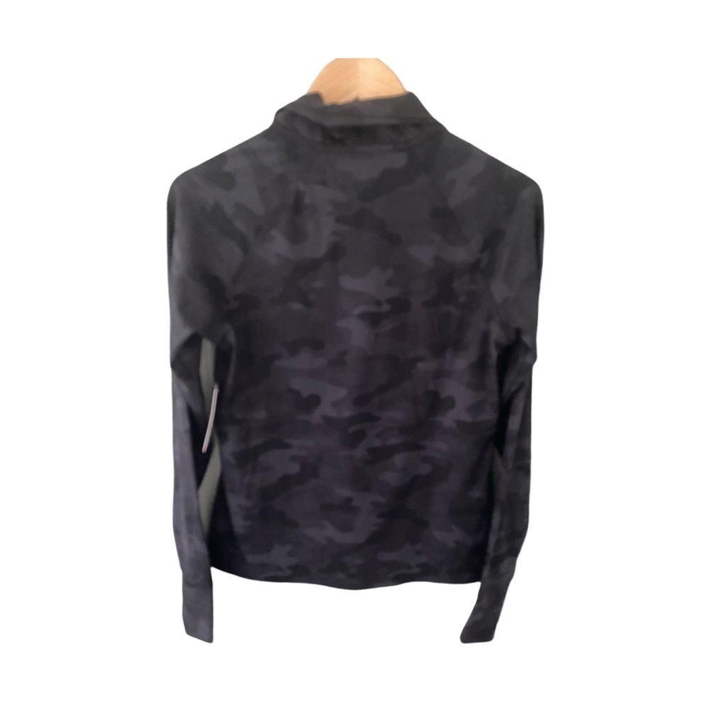 Jockey Full Zip Active Yoga Jacket Camo Black NWT Size S - Picture 4 of 10